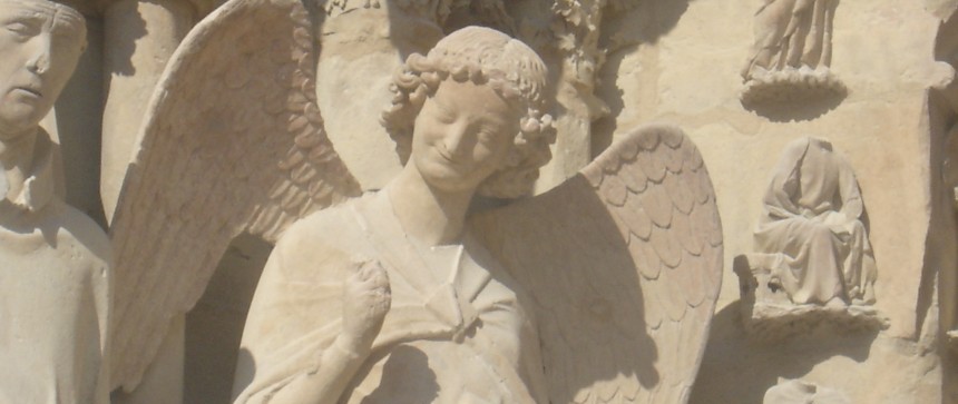 Ange au sourire - Cathédrale de Reims