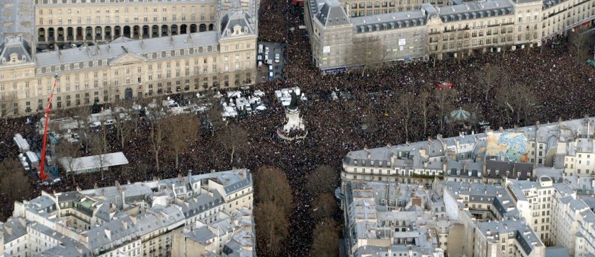 Place de la République - 11 janvier 2015