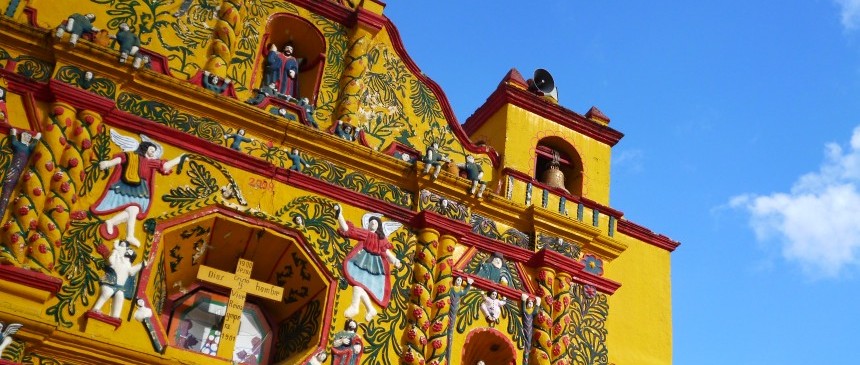 Eglise de San Andres Xecul - Guatemala
