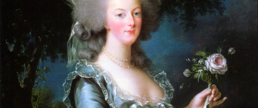 Marie Antoinette à la rose