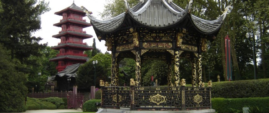 Pavillon chinois & Tour japonaise - Bruxelles