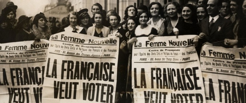 La femme française veut voter